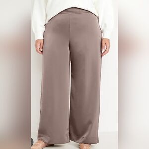 Old Navy Women's Taupe Wide-Leg Pants